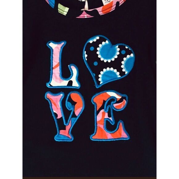 NEW Ann Loren 12-18 Months LOVE Valentine Appliqué Top  BUY 2 GET 1 FREE - Picture 4 of 4